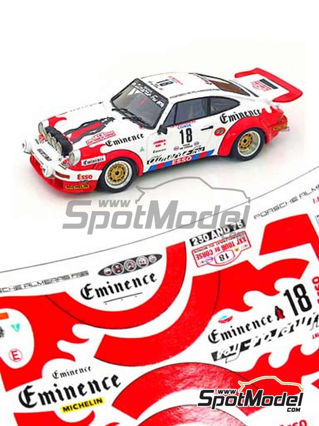 Arena Modelli ARE470 Car Scale Model Kit 1 43 Scale Porsche 911